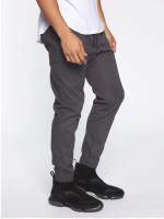 Men Slant Pocket Drawstring Pants