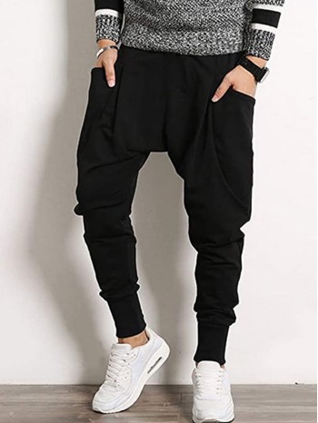 Men Dual Pocket Sweatpants