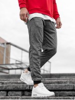 Men Drawstring Waist Sweatpants