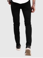 Men Solid Ripped Jeans