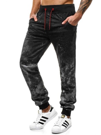 Men Tie Dye Slant Pocket Sweatpants