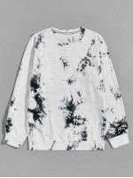 Men Tie Dye Sweatshirt