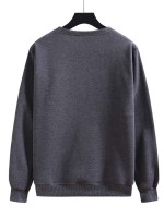 Men Color Block Round Neck Sweatshirt