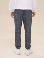 Men Halloween Sun & Rose Print Sweatpants