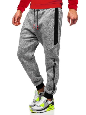 Men Side Striped Drawstring Sweatpants