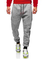 Men Side Striped Drawstring Sweatpants