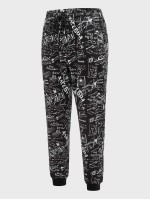 Men Pop Art Print Joggers