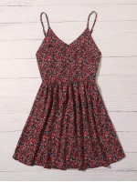 Allover Floral Cami Dress