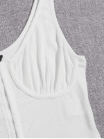 Hook and Eye Front Tank Top