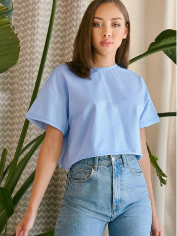 Drop Shoulder Boxy Tee