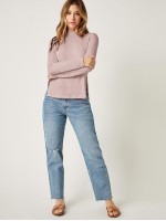 Mock Neck Solid Top