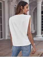 Shoulder Padded Schiffy Top