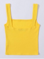 Rib-knit Tank Top