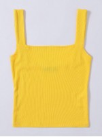 Rib-knit Tank Top