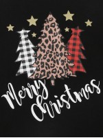 Christmas Print Short Sleeve Tee