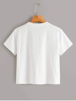 Basic Solid Short Sleeve Tee