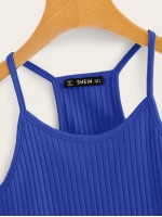 Rib-knit Cami Top