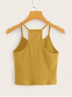 Rib-knit Cami Top