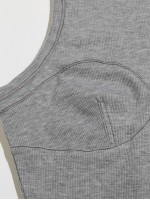 Rib-knit Solid Tank Top