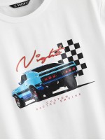 Night Racing Car Graphic Tee