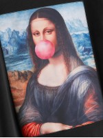 Bubblegum Mona Lisa Graphic Tee