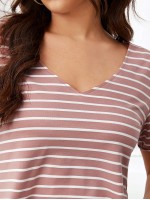 Short Sleeve Striped Top