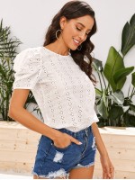 Puff Sleeve Schiffy Top