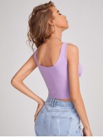 Tie Front Ruched Bust Crop Top