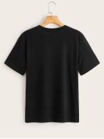 Lip & Hand Graphic Short Sleeve Tee