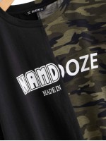 Namdoze Graphic Stepped Hem Tee