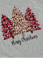 Christmas Tree & Slogan Graphic Tee