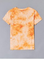 Tie Dye Car Print Tee