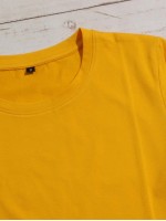 4pcs Round Neck Solid Tee