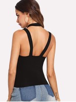 Strappy Fitted Top