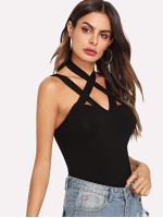 Strappy Fitted Top