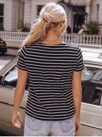 Striped Print Tee