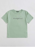 Letter Graphic Tee