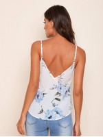 Floral Print Cami Top