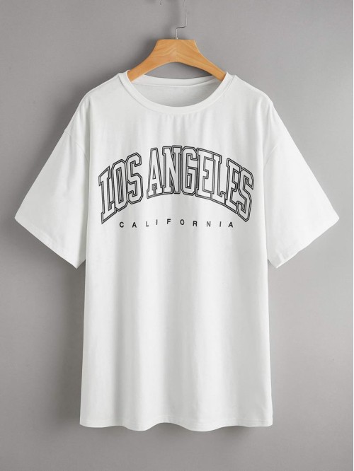 Los Angeles Graphic Oversized Tee