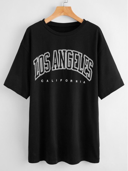 Los Angeles Graphic Oversized Tee