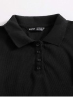 Lettuce Edge Solid Polo Shirt