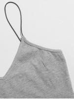 Solid Crop Cami Top