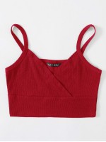 Surplice Neck Cami Top