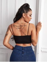 Solid Crop Cami Top