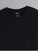 Solid Crew Neck Tee